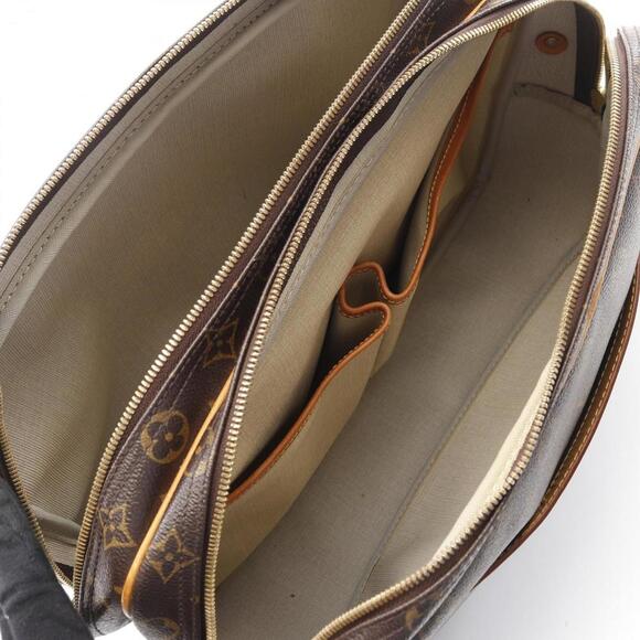 LOUIS VUITTON Brown Monogram Leather Shoulder Bag - Picture 3 of 11